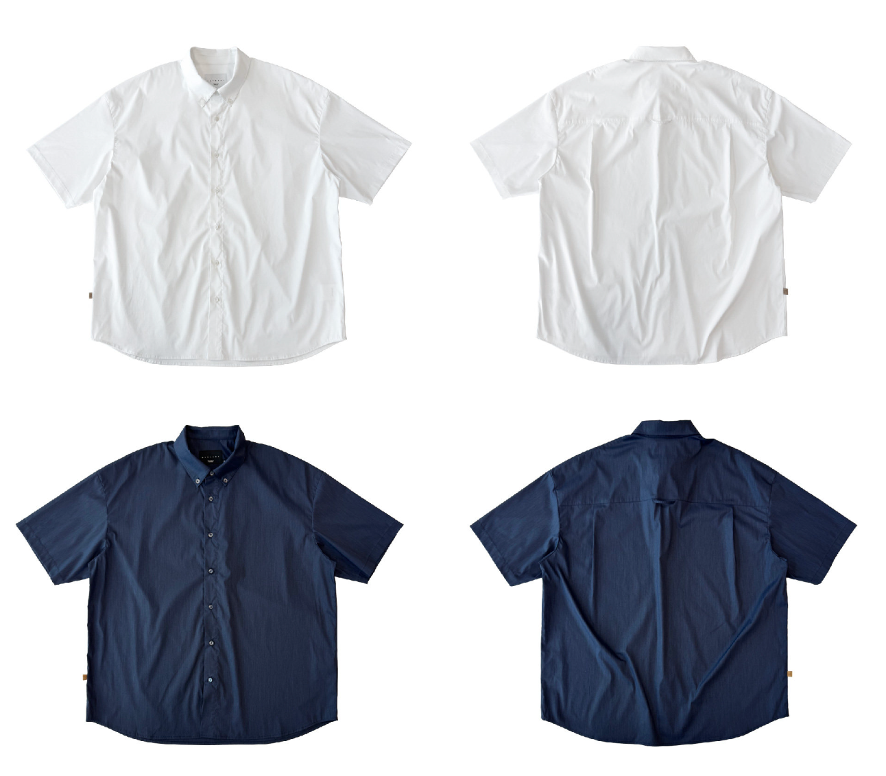 Opaque, Wrinkle-Resistant, UV-Protective Short-Sleeve Shirt N7128