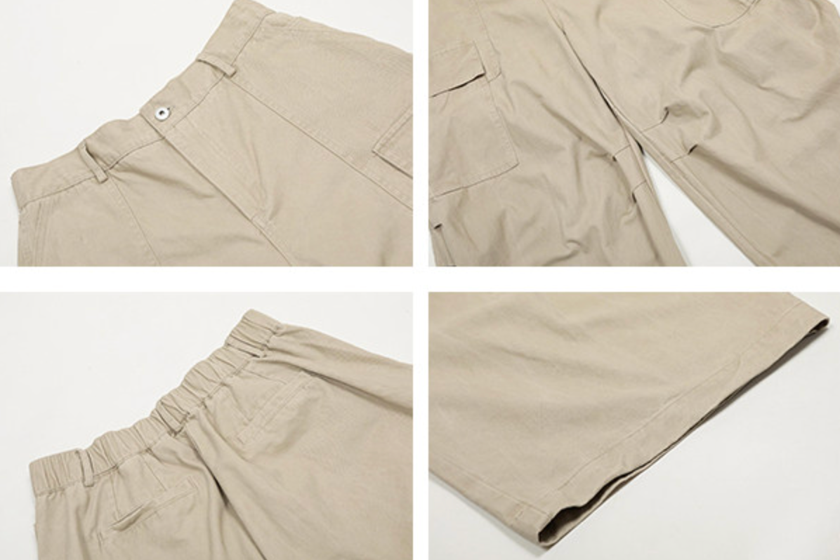 サイドポケットワイドカーゴパンツ N7276