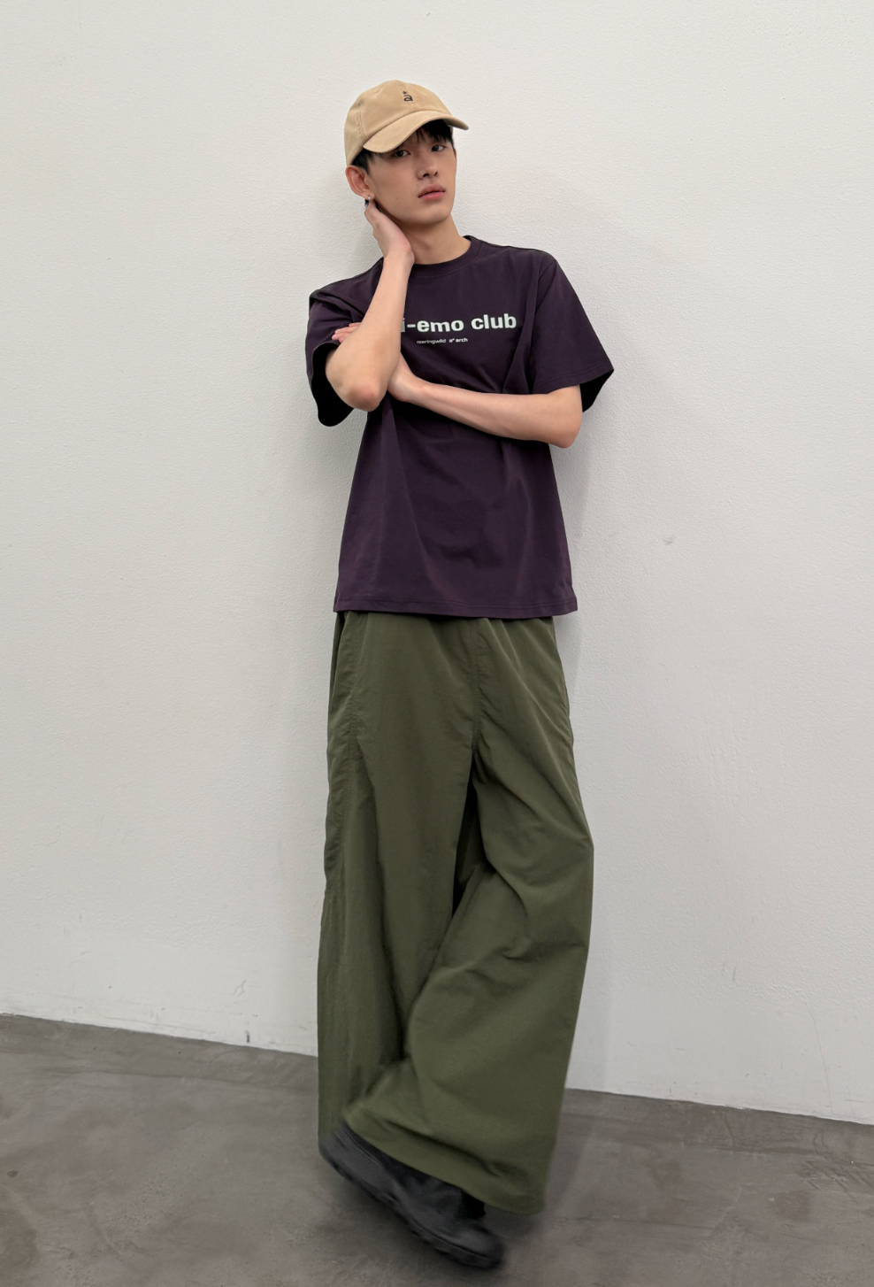 ワイドパラシュートカーゴパンツ N7416