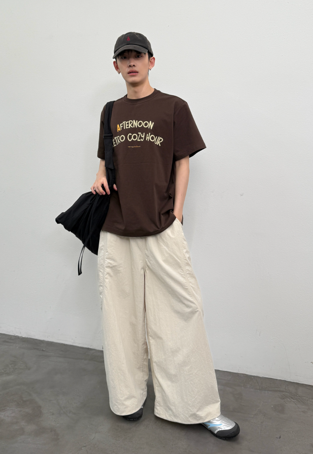 ワイドパラシュートカーゴパンツ N7416
