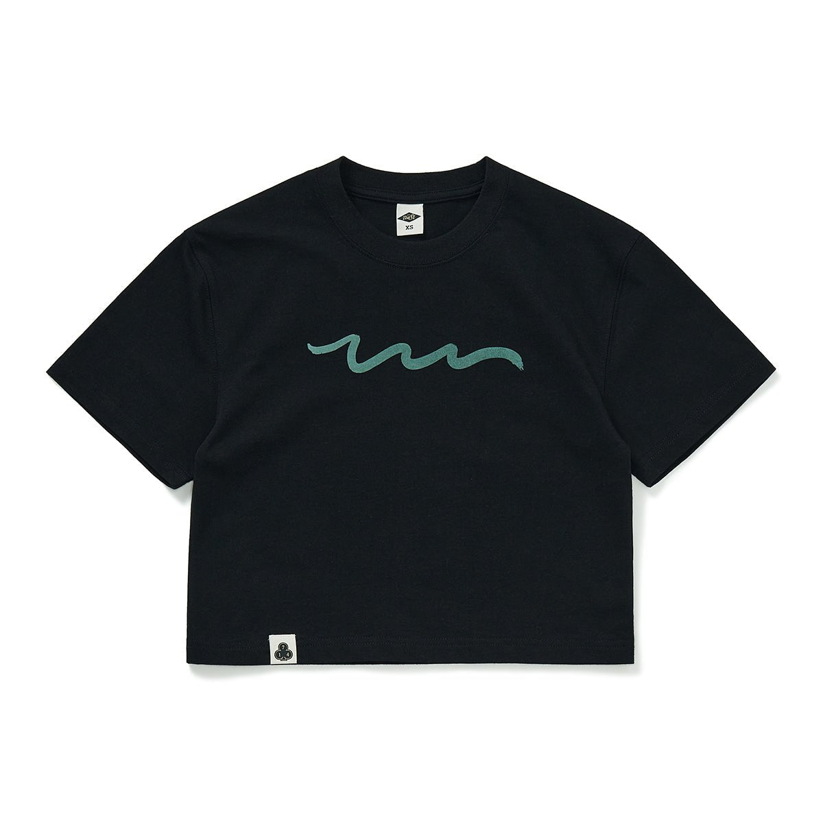 【240G】Basic graffiti print T-shirt N3369 - NNine