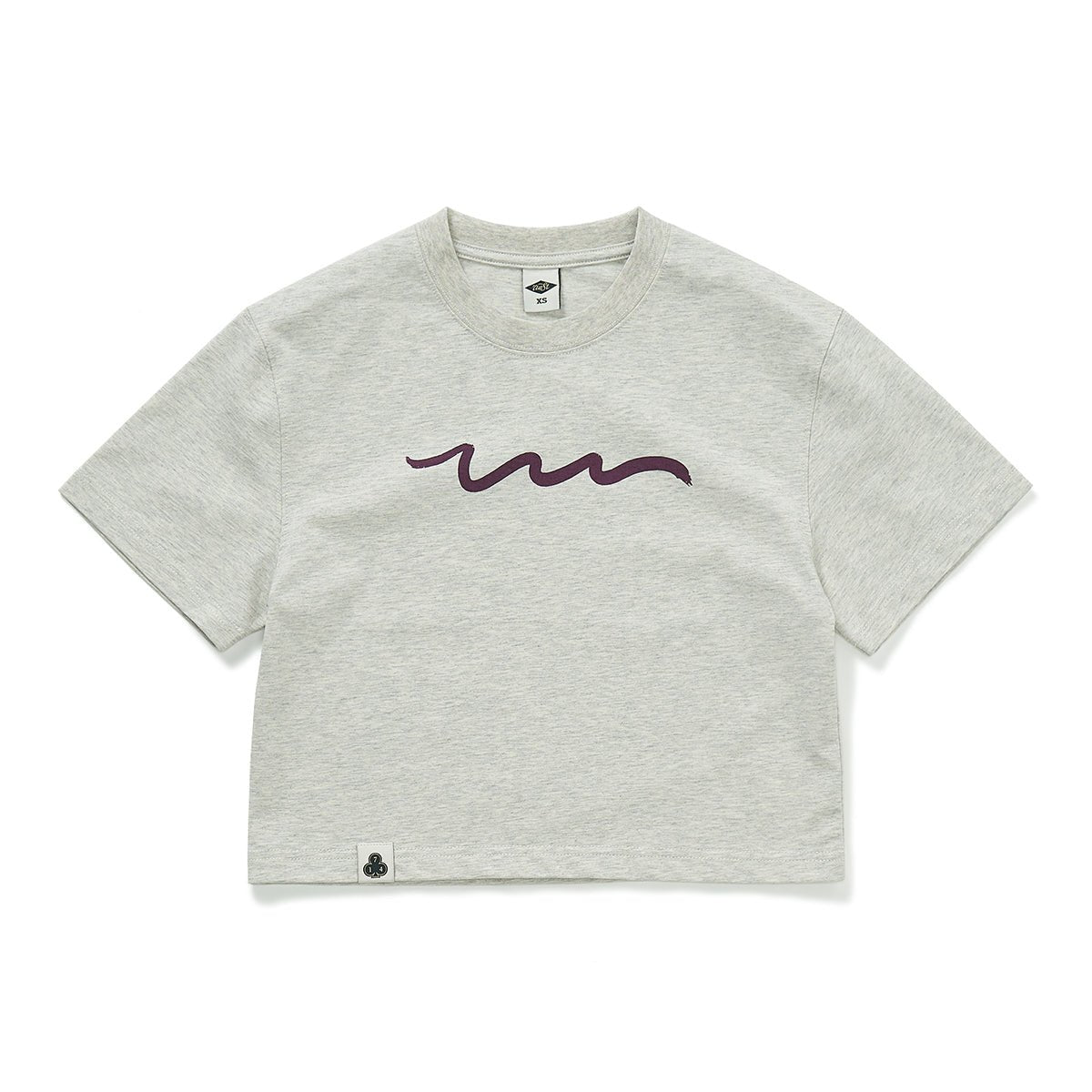 【240G】Basic graffiti print T-shirt N3369 - NNine