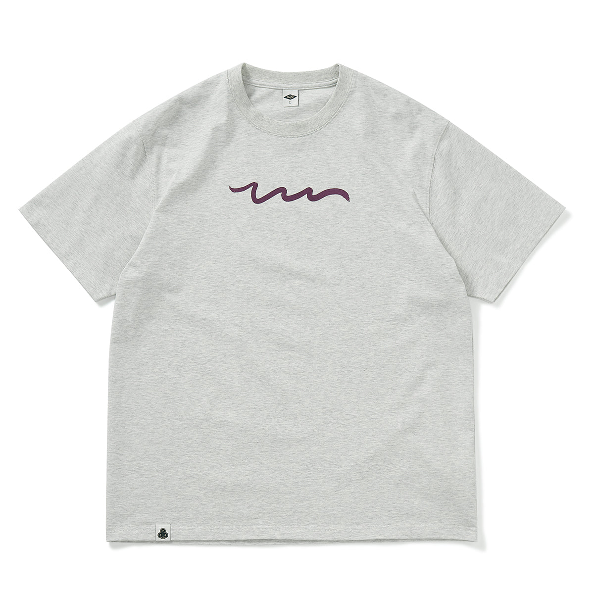 【240G】Basic graffiti print T-shirt N3369 - NNine