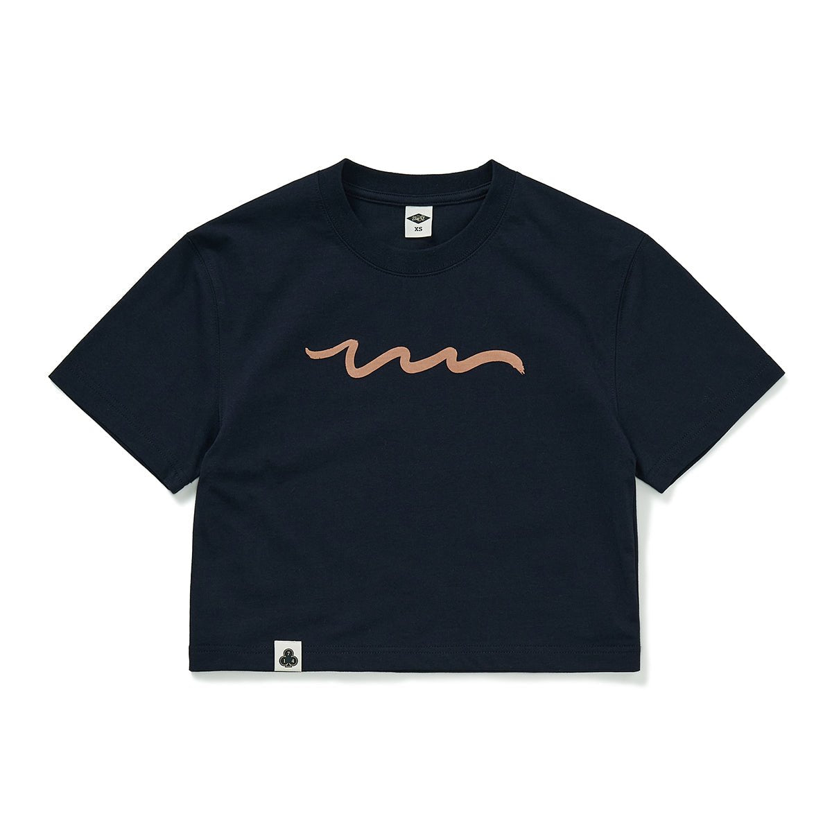 【240G】Basic graffiti print T-shirt N3369 - NNine