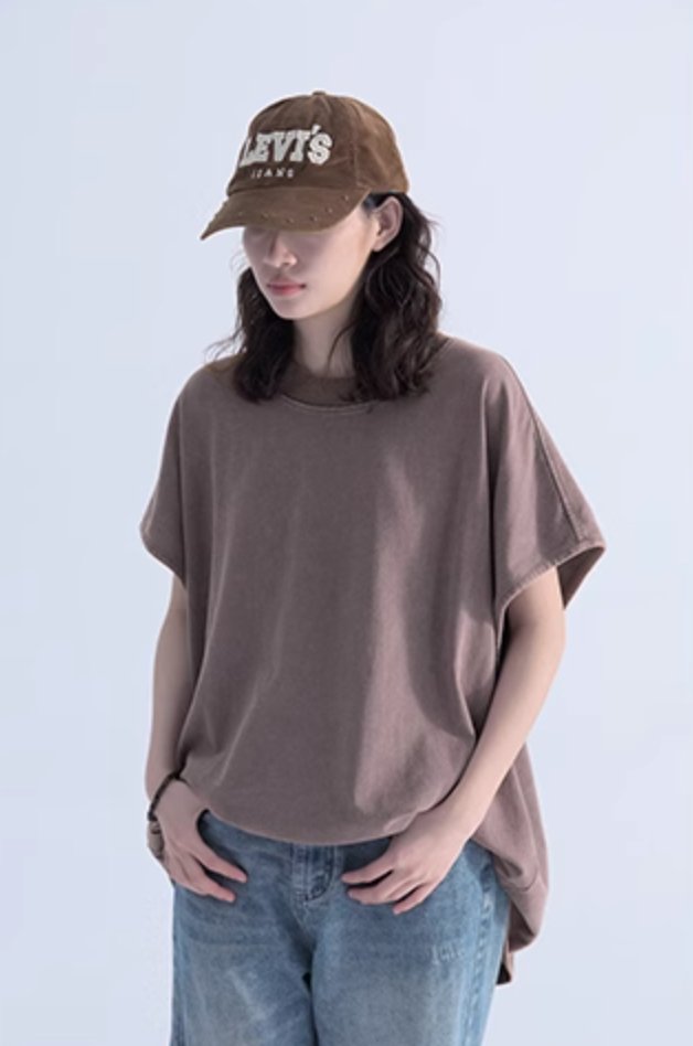【240G】Washed vest T-shirt N3535 - NNine