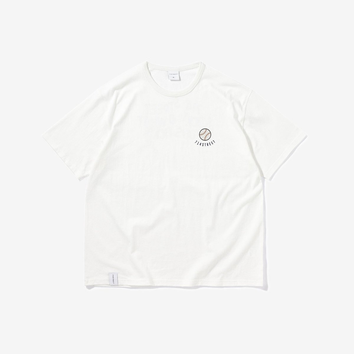 【250G】Batter back print T - shirt N3620 - NNine
