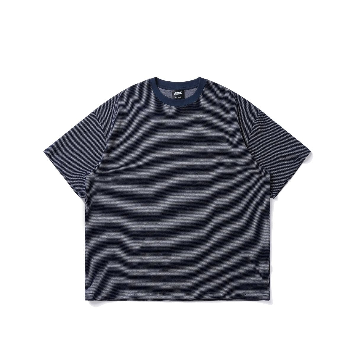 【250G】Drawcord Striped T N3434 - NNine