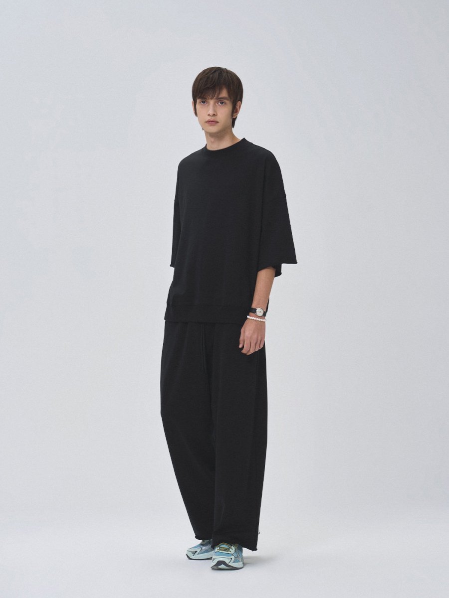 【250G】heavy waist sweat set up pants/tops N3545 - NNine