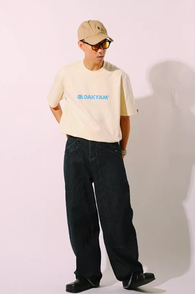 【250G】logo print t - shirt N3994 - NNine