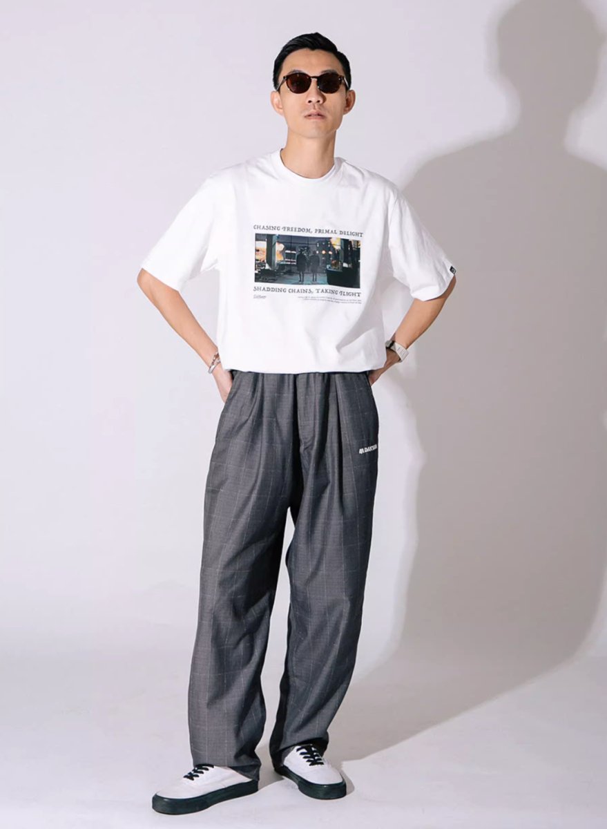 【250G】printed T-shirt N3318 - NNine
