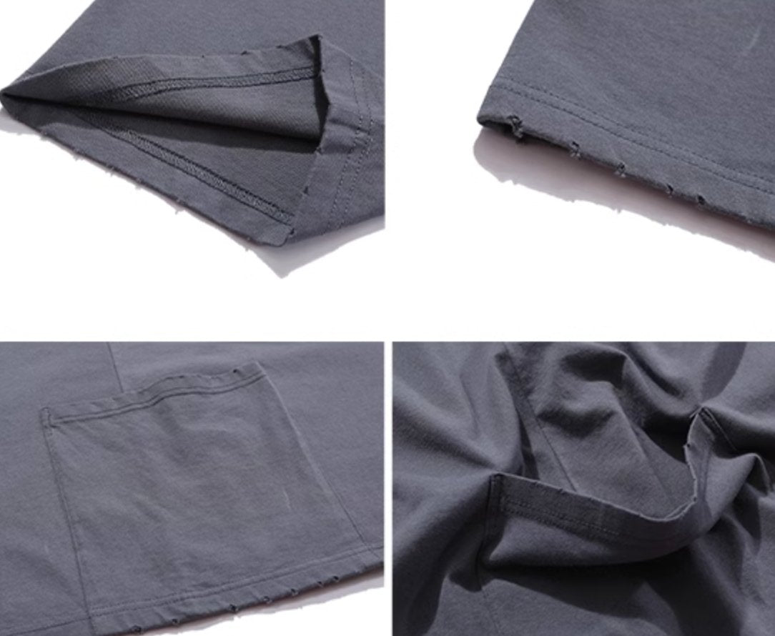 【250G】Short sleeve crash t-shirt N3507 - NNine