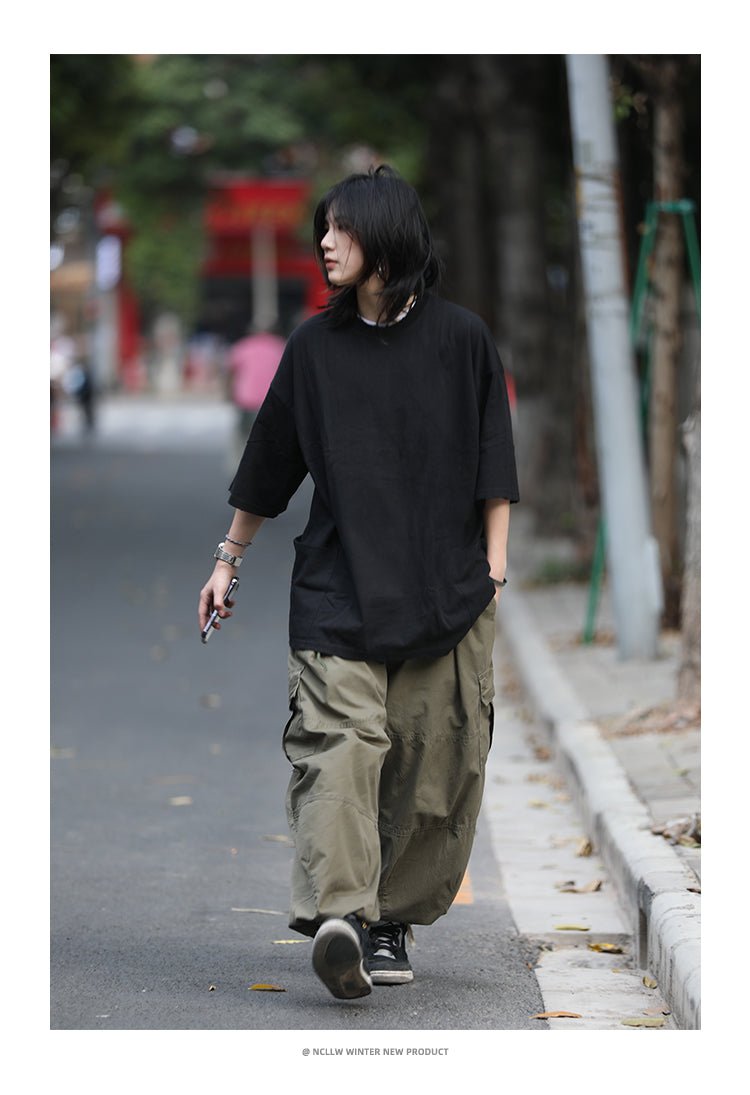【250G】Short sleeve crash t-shirt N3507 - NNine