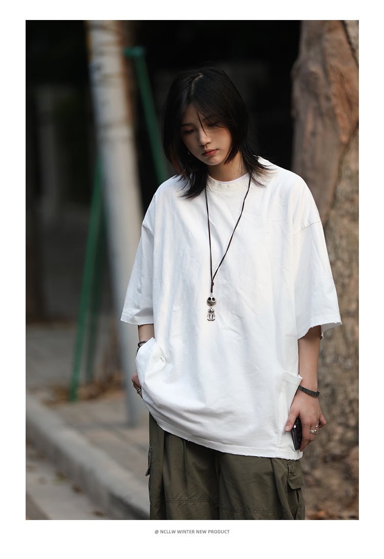 【250G】Short sleeve crash t-shirt N3507 - NNine