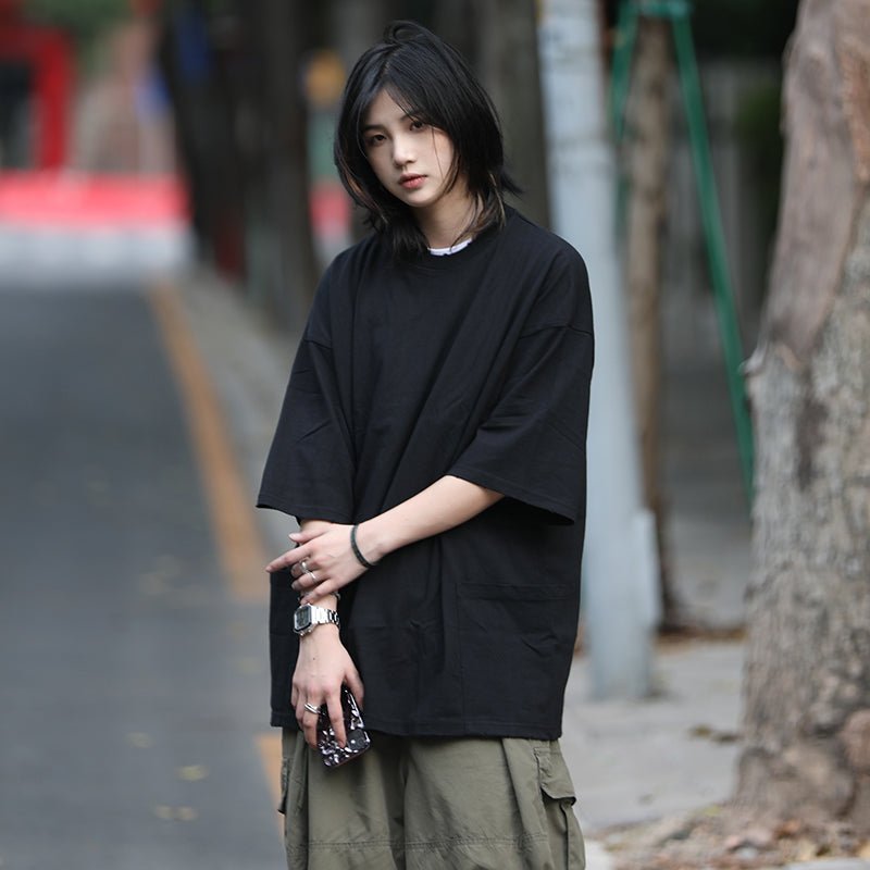 【250G】Short sleeve crash t-shirt N3507 - NNine