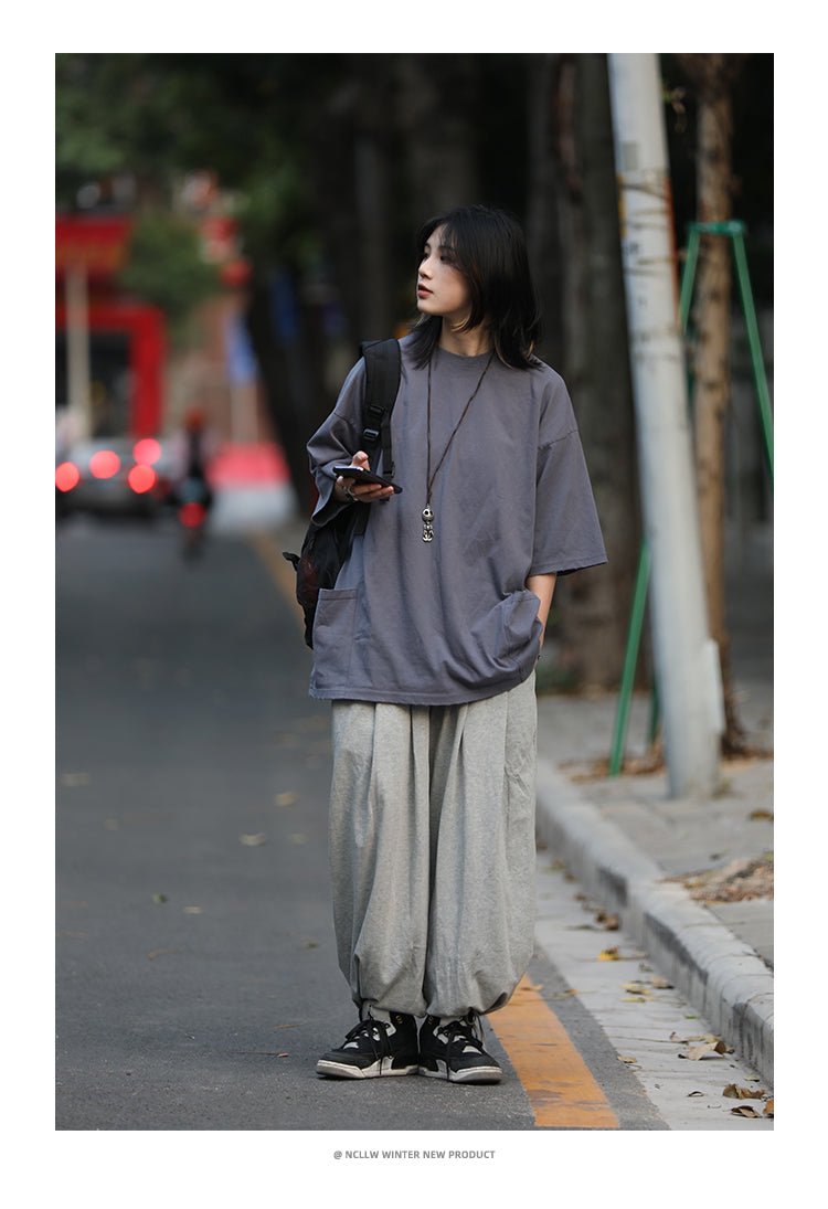 【250G】Short sleeve crash t-shirt N3507 - NNine