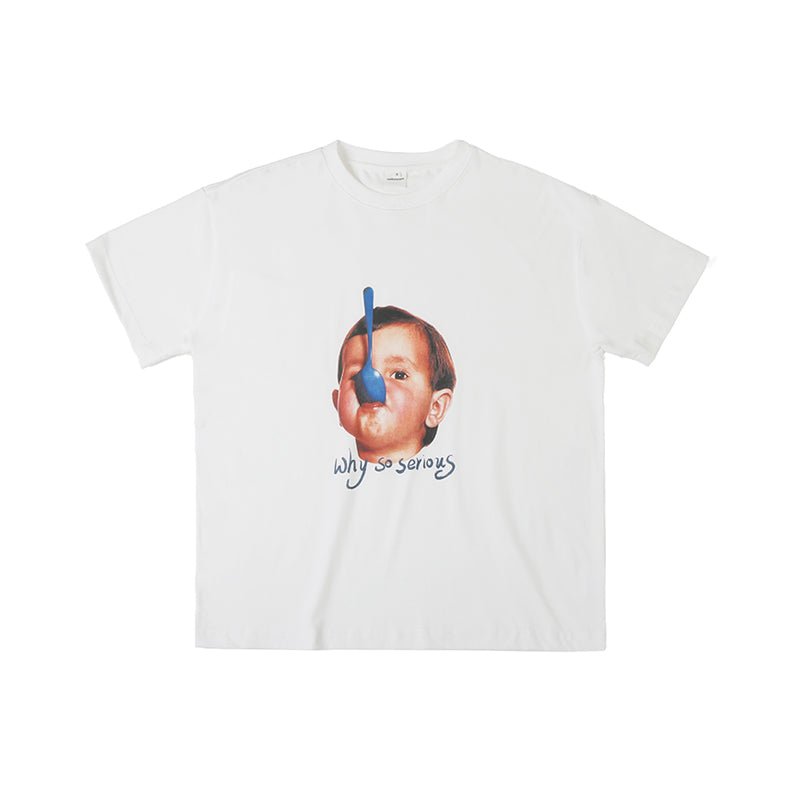 Boy Print T-Shirt / ボーイプリント Tシャツ – ファッション