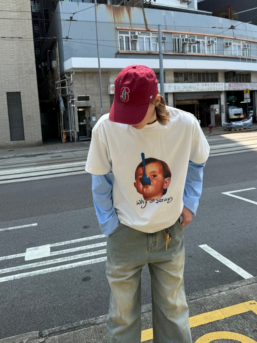 【260G】Boy print T-shirt N3492 - NNine