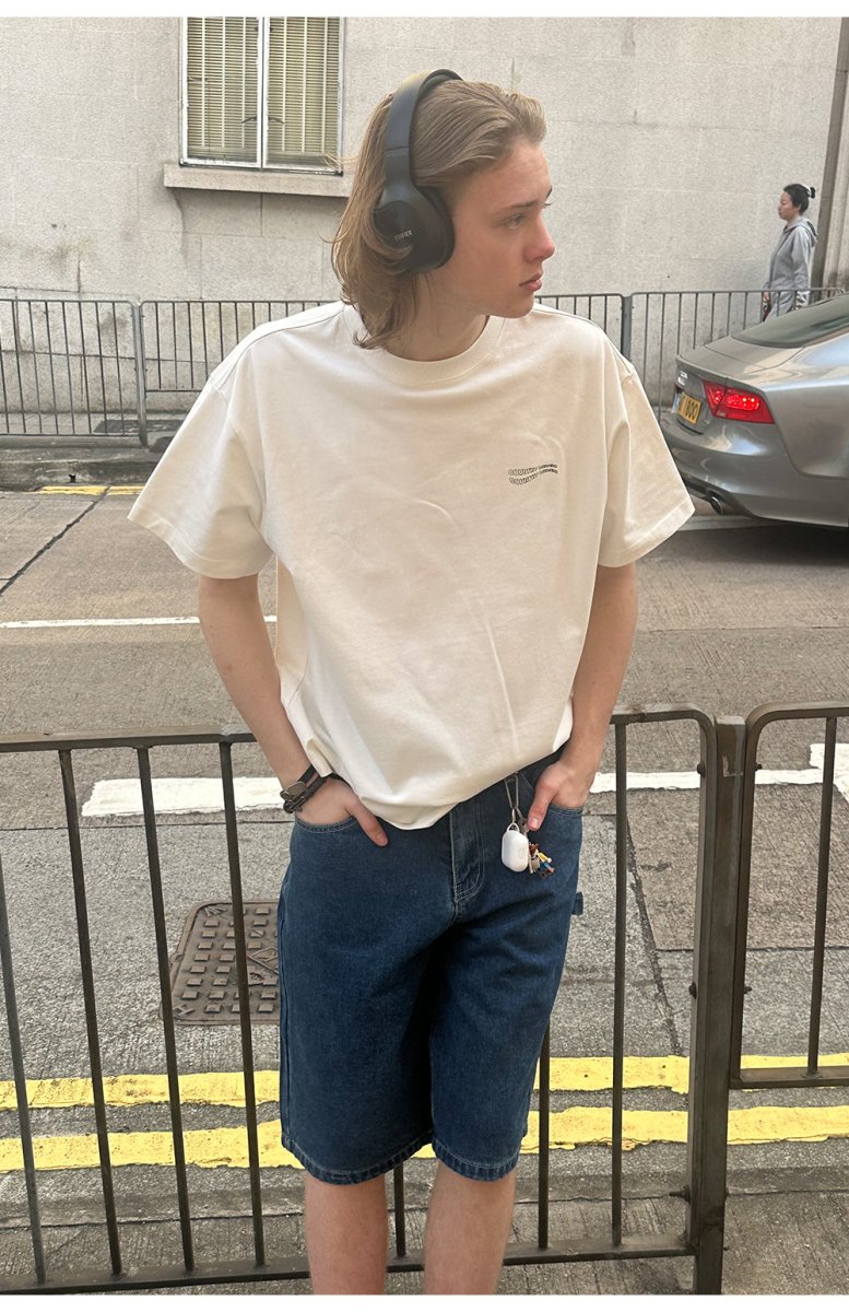 【260G】Cleanfit back print t - shirt / バックプリントT N3669 - NNine