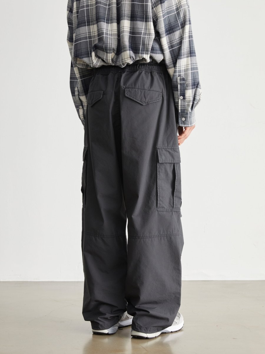 【270G】COTTON parachute pants N3640 - NNine