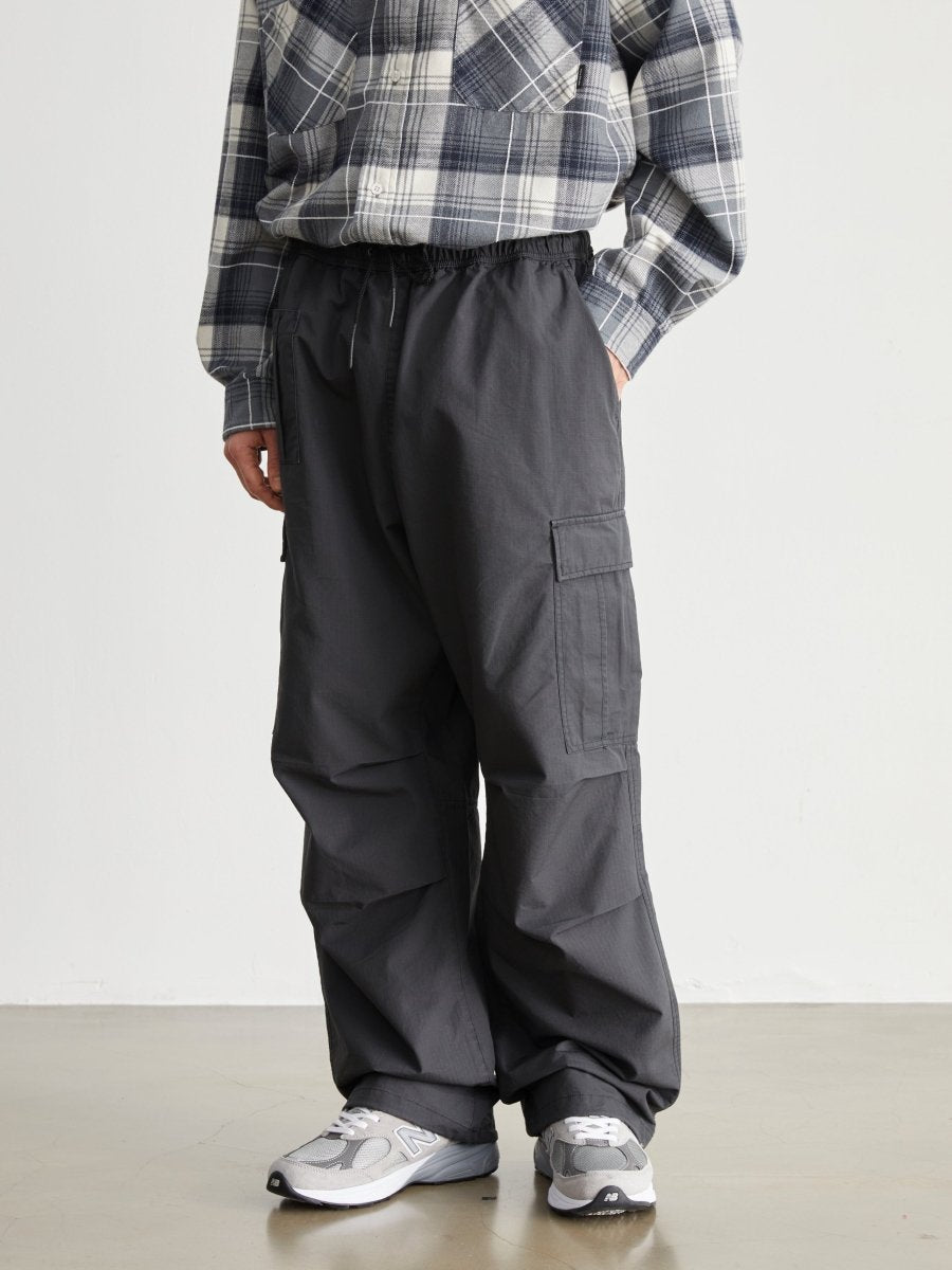 【270G】COTTON parachute pants N3640 - NNine