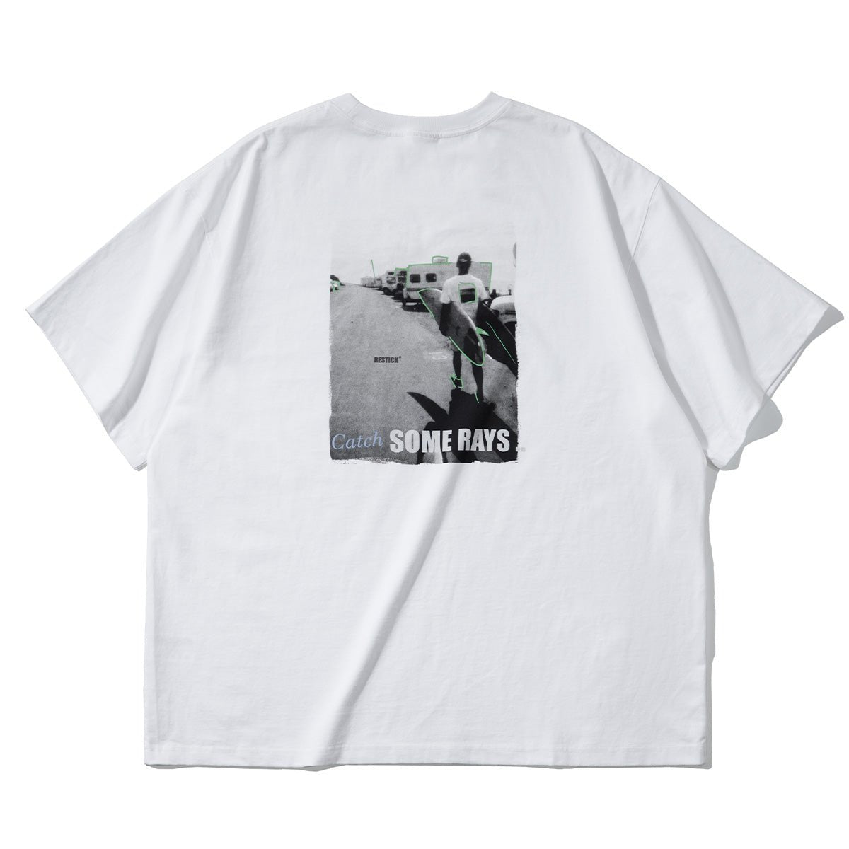 【270G】Monotone Ink Print T N3767 / モノトーンインクプリントT - NNine
