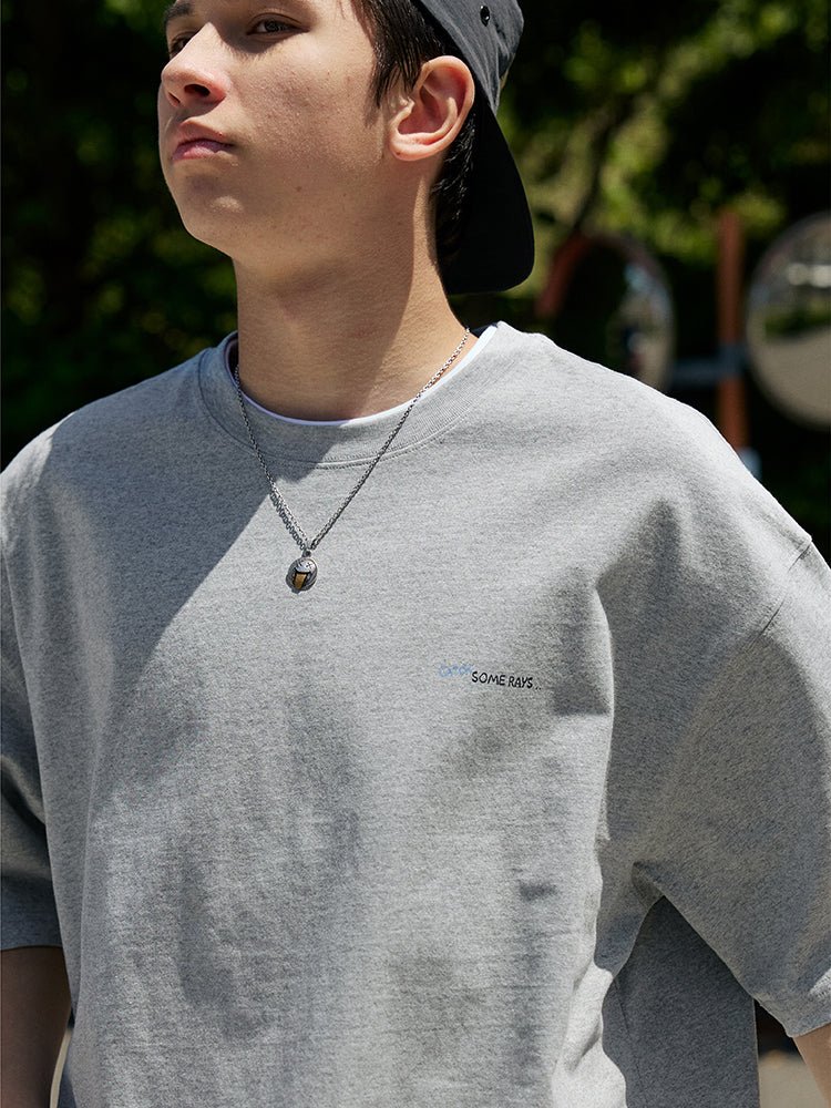 【270G】Monotone Ink Print T N3767 / モノトーンインクプリントT - NNine