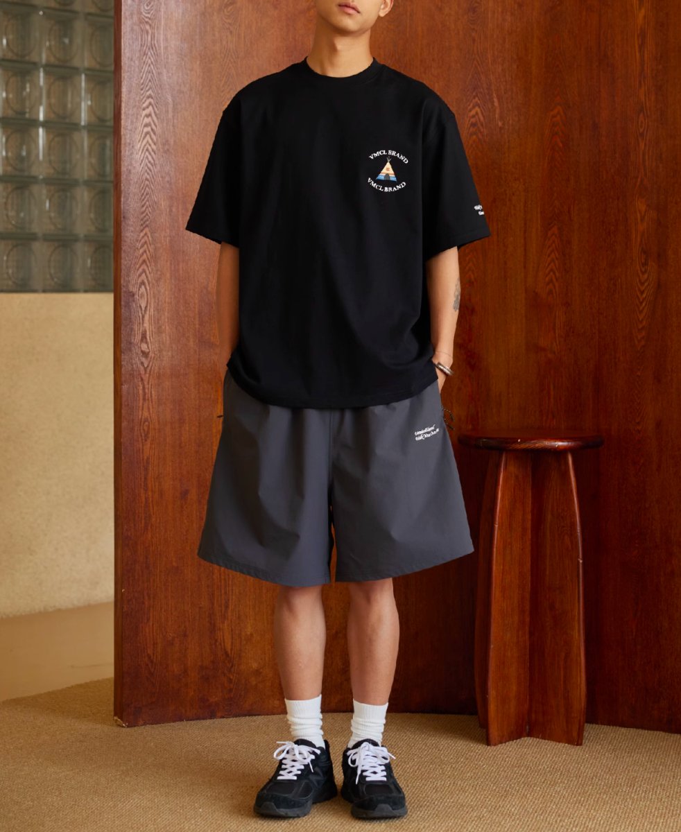 【280G】kIndian tent print T-shirt N3461 - NNine