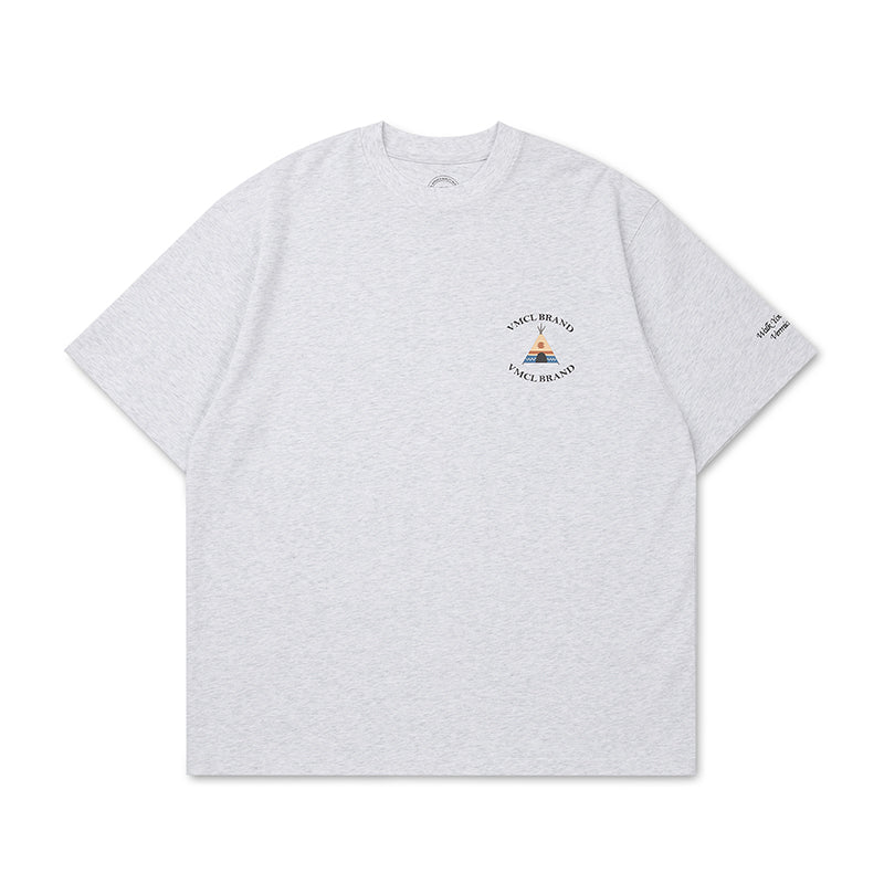 【280G】kIndian tent print T-shirt N3461 - NNine