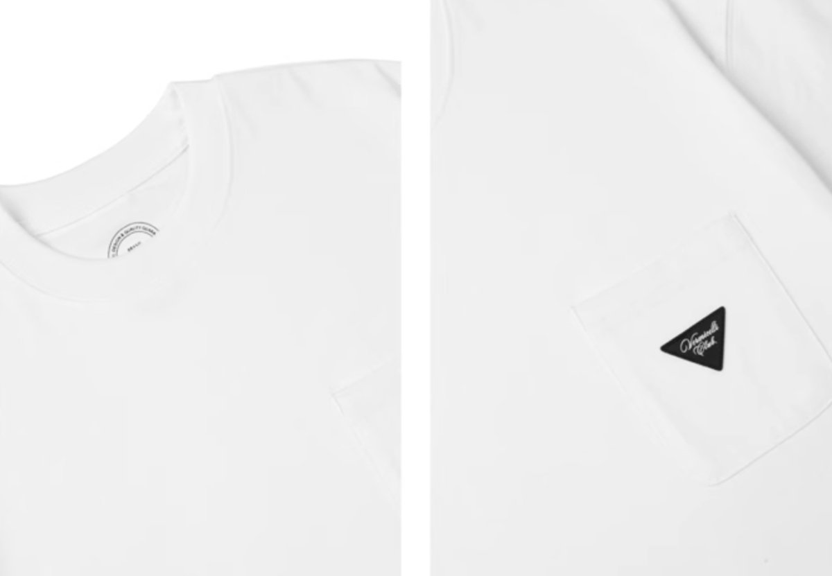 【280G】pocket logo t-shirt N3460 - NNine
