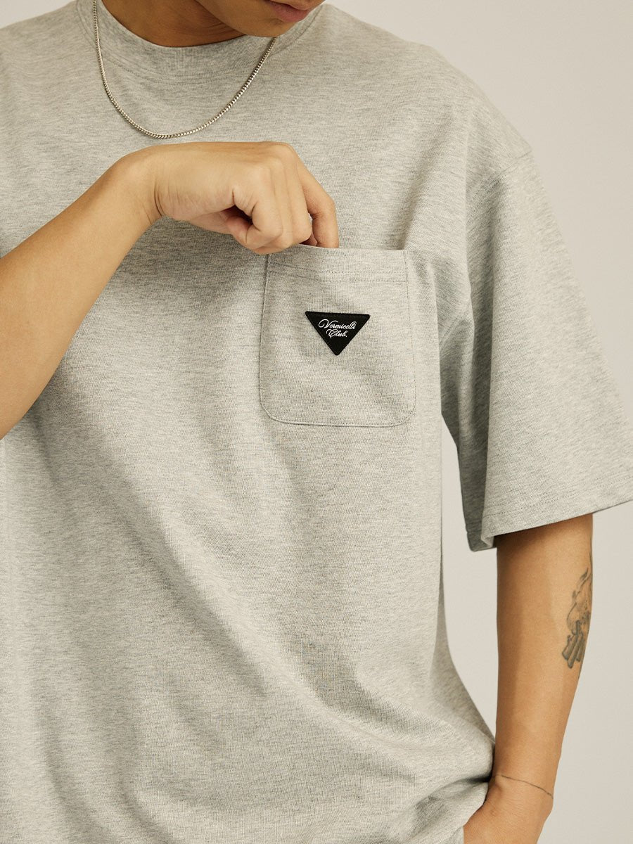 【280G】pocket logo t-shirt N3460 - NNine