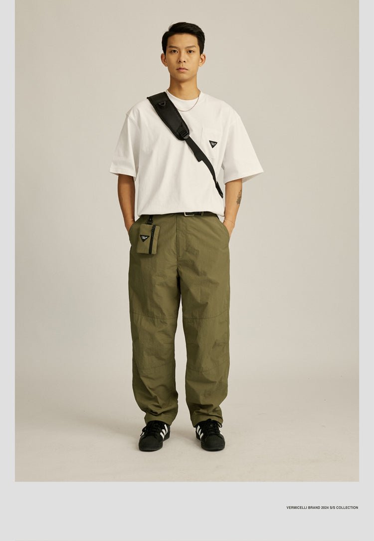【280G】pocket logo t-shirt N3460 - NNine