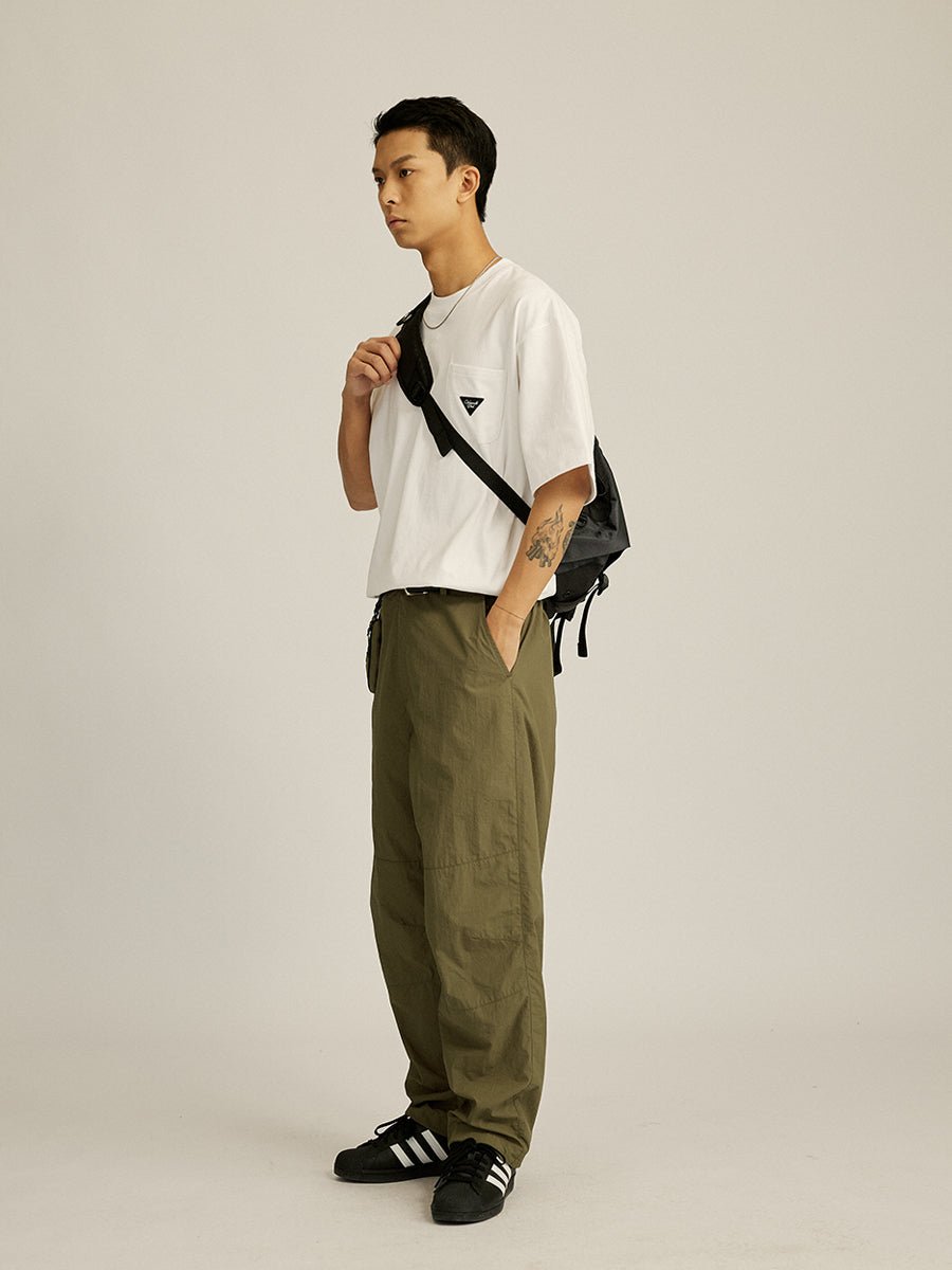 【280G】pocket logo t-shirt N3460 - NNine