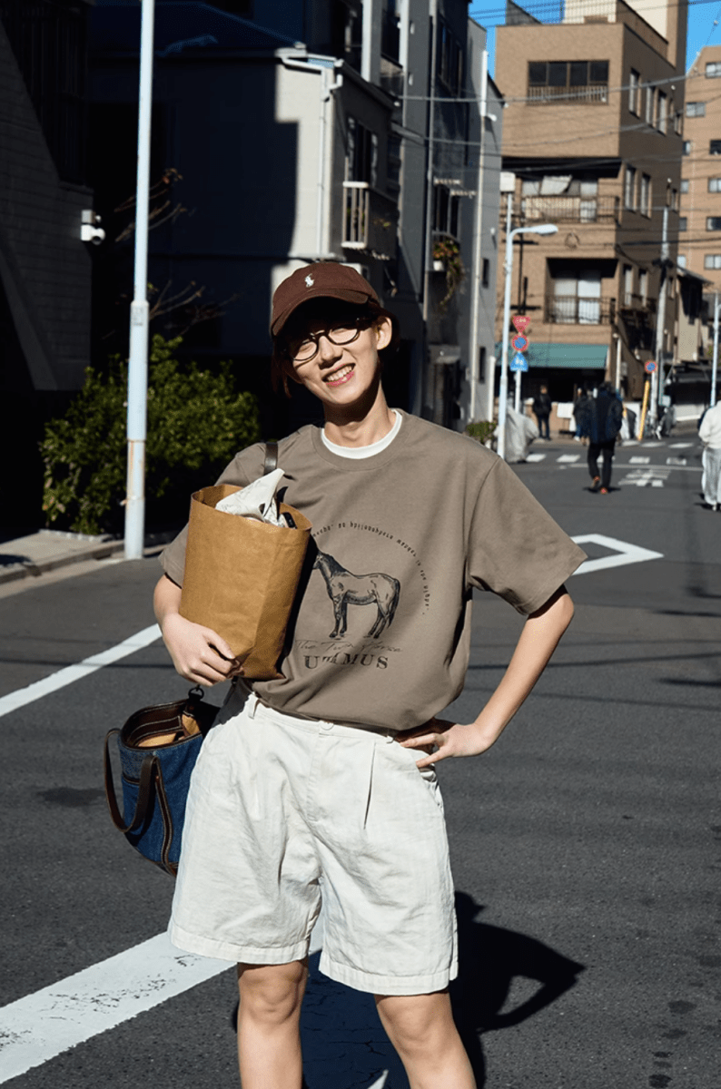 【280G】printed t-shirt N5258 - ファッション通販 NNine(ナイン)