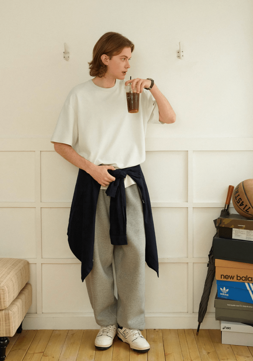 【280G】textured t-shirt N5132 - ファッション通販 NNine(ナイン)
