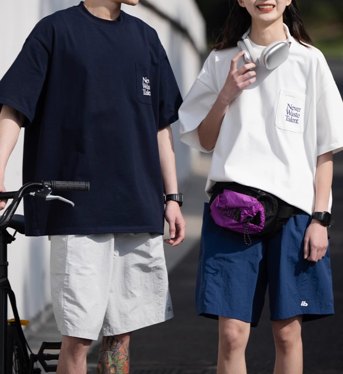 【300G】back print t-shirt N3401 - NNine