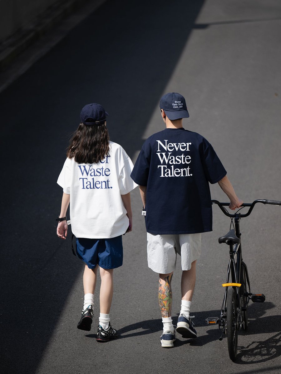 【300G】back print t-shirt N3401 - NNine