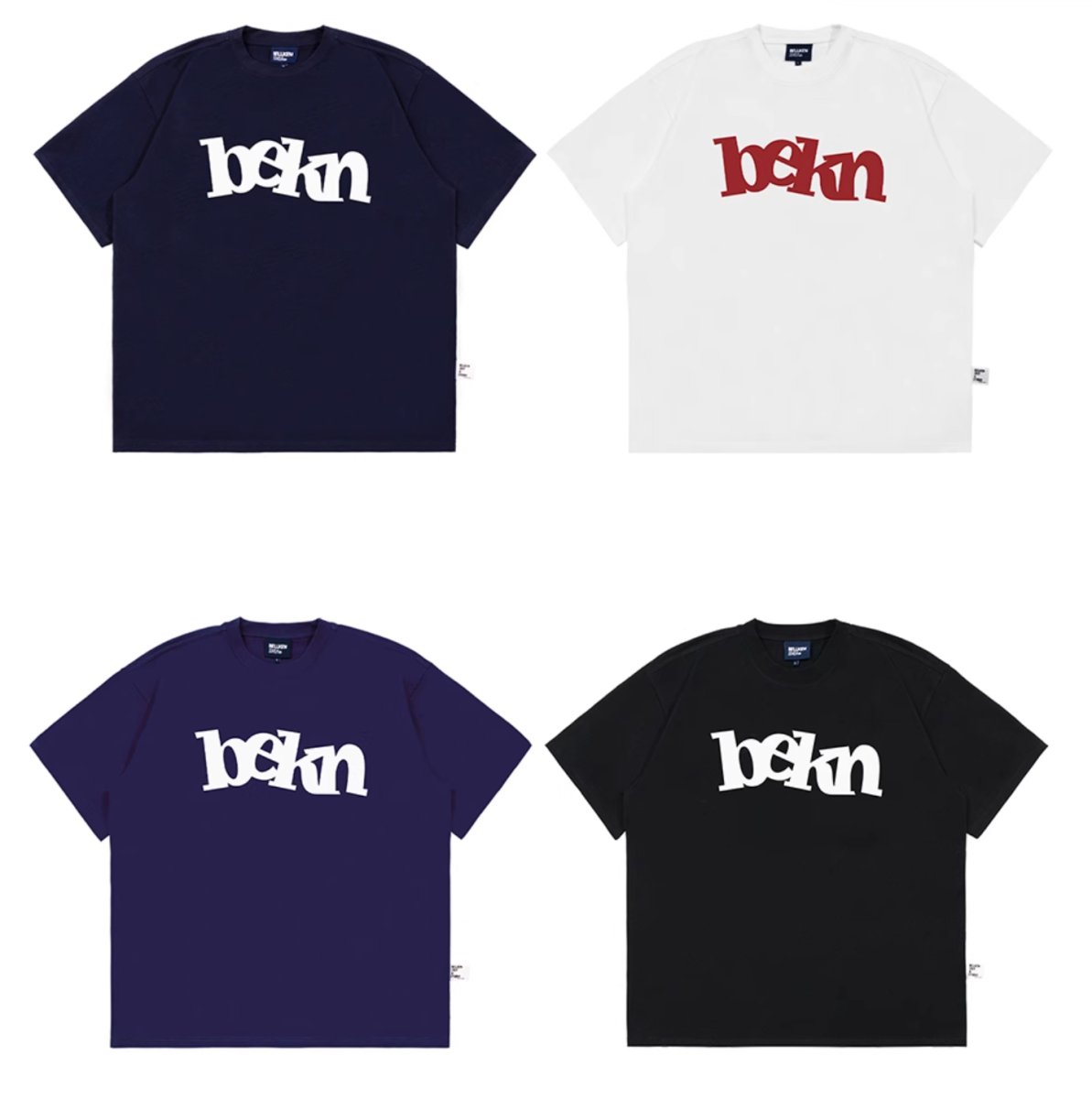【300G】logo print t-shirt N3328 - NNine