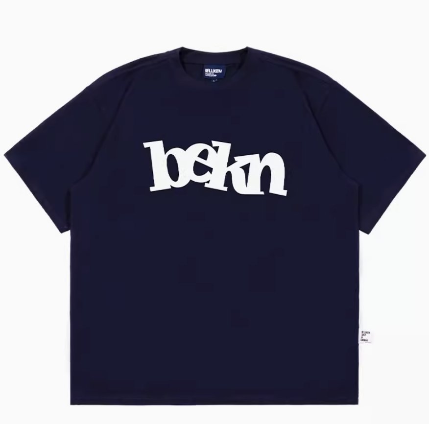 【300G】logo print t-shirt N3328 - NNine