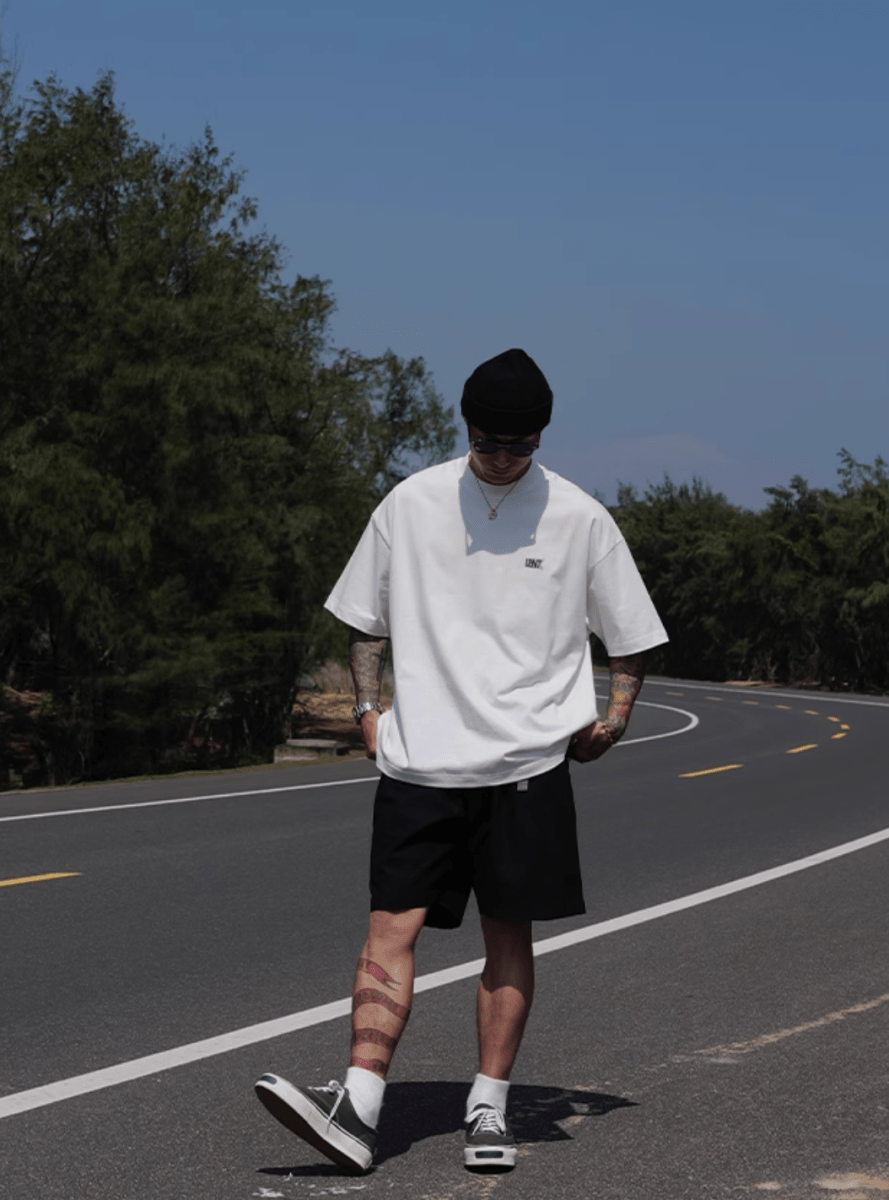 【300G】logo short sleeve t-shirt N5145 - ファッション通販 NNine(ナイン)