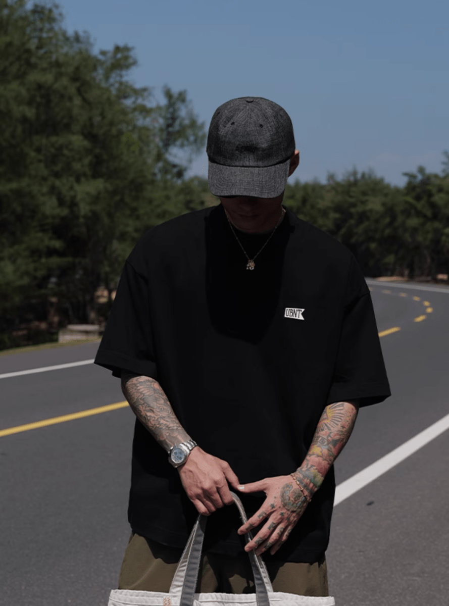 【300G】logo short sleeve t-shirt N5145 - ファッション通販 NNine(ナイン)