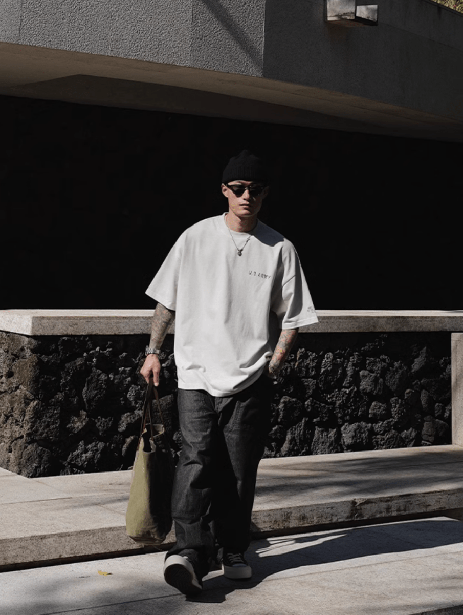【300G】WASH ARMY PRINT T - SHIRT N5214 - ファッション通販 NNine(ナイン)