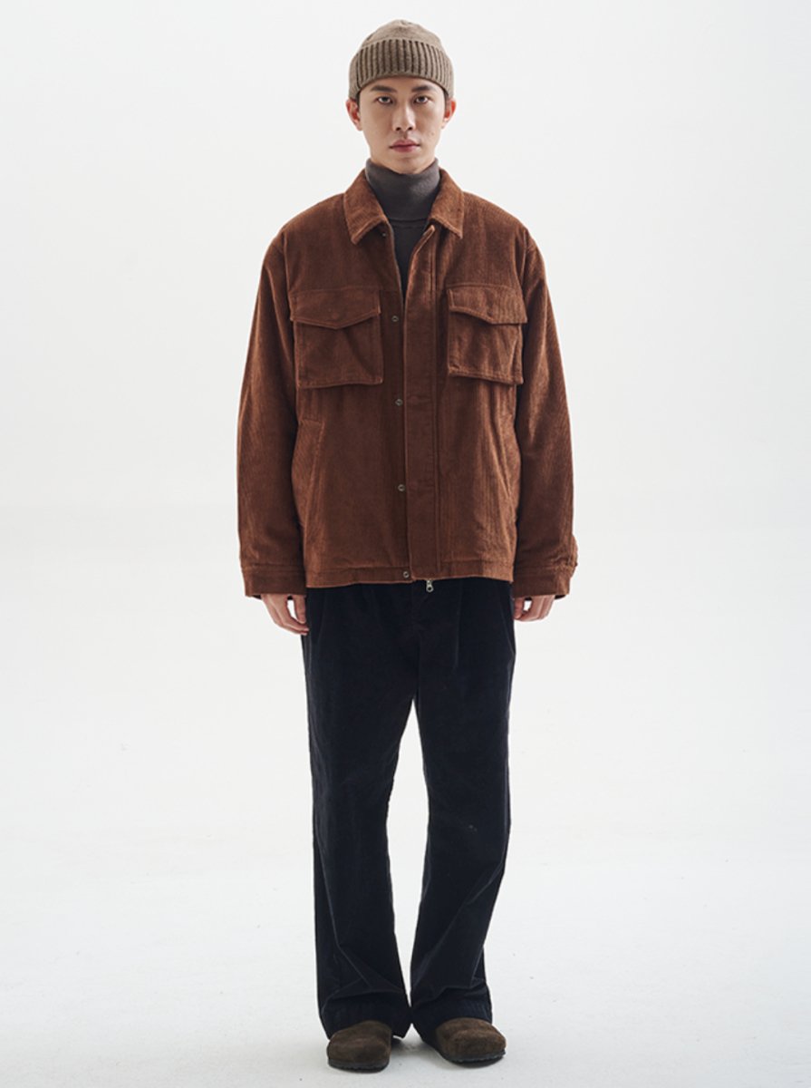 【320G】コーデュロイ corduroy straight pants N4724 - NNine