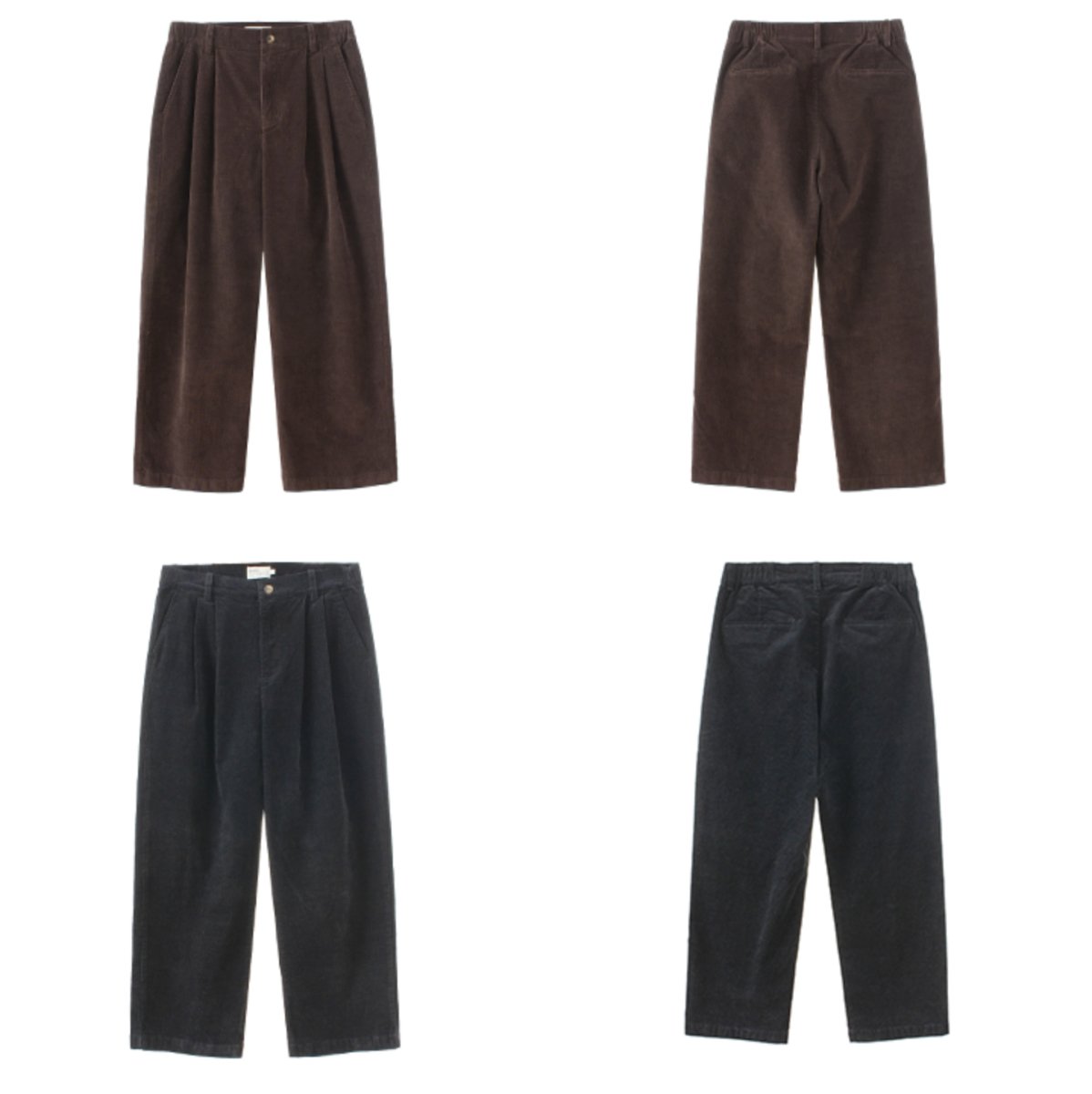 【320G】コーデュロイ corduroy straight pants N4724 - NNine