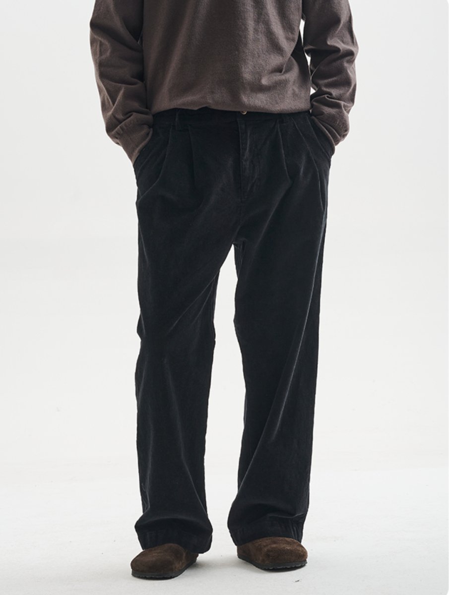 【320G】コーデュロイ corduroy straight pants N4724 - NNine