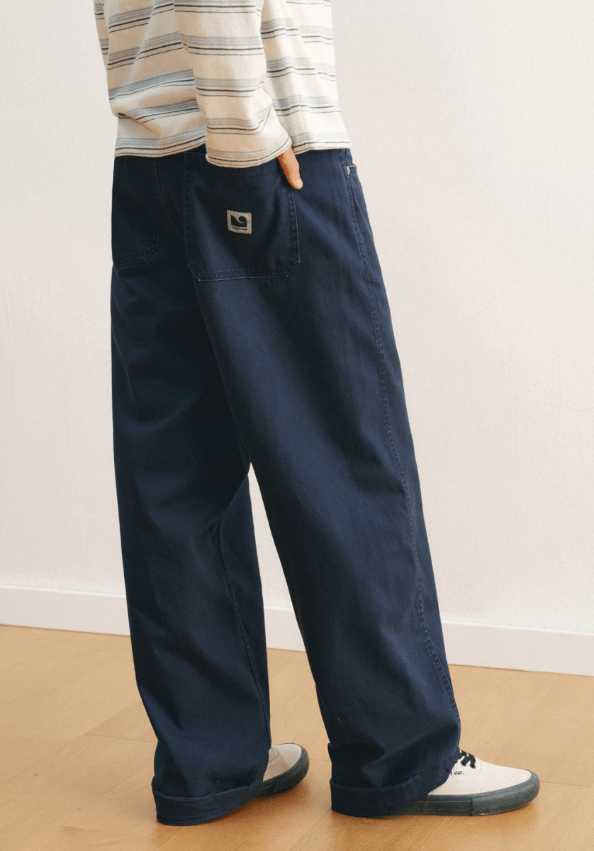 350g厚手コットン水洗いキャンバスパンツ N7209 - ファッション通販NNine(ナイン)