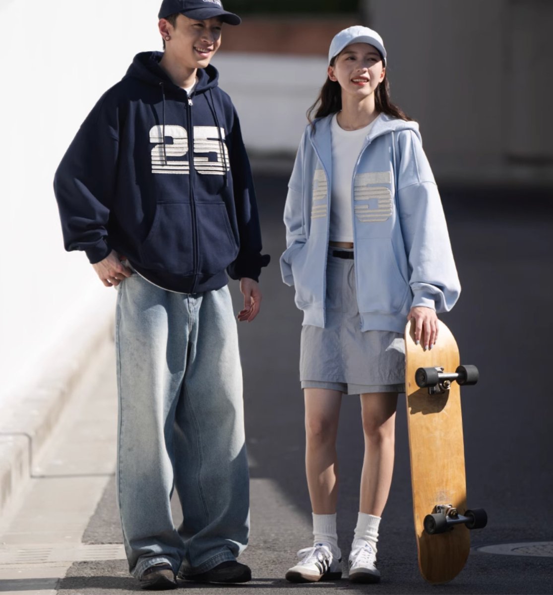 【445G】patch embroidery hoodie N4203 - NNine