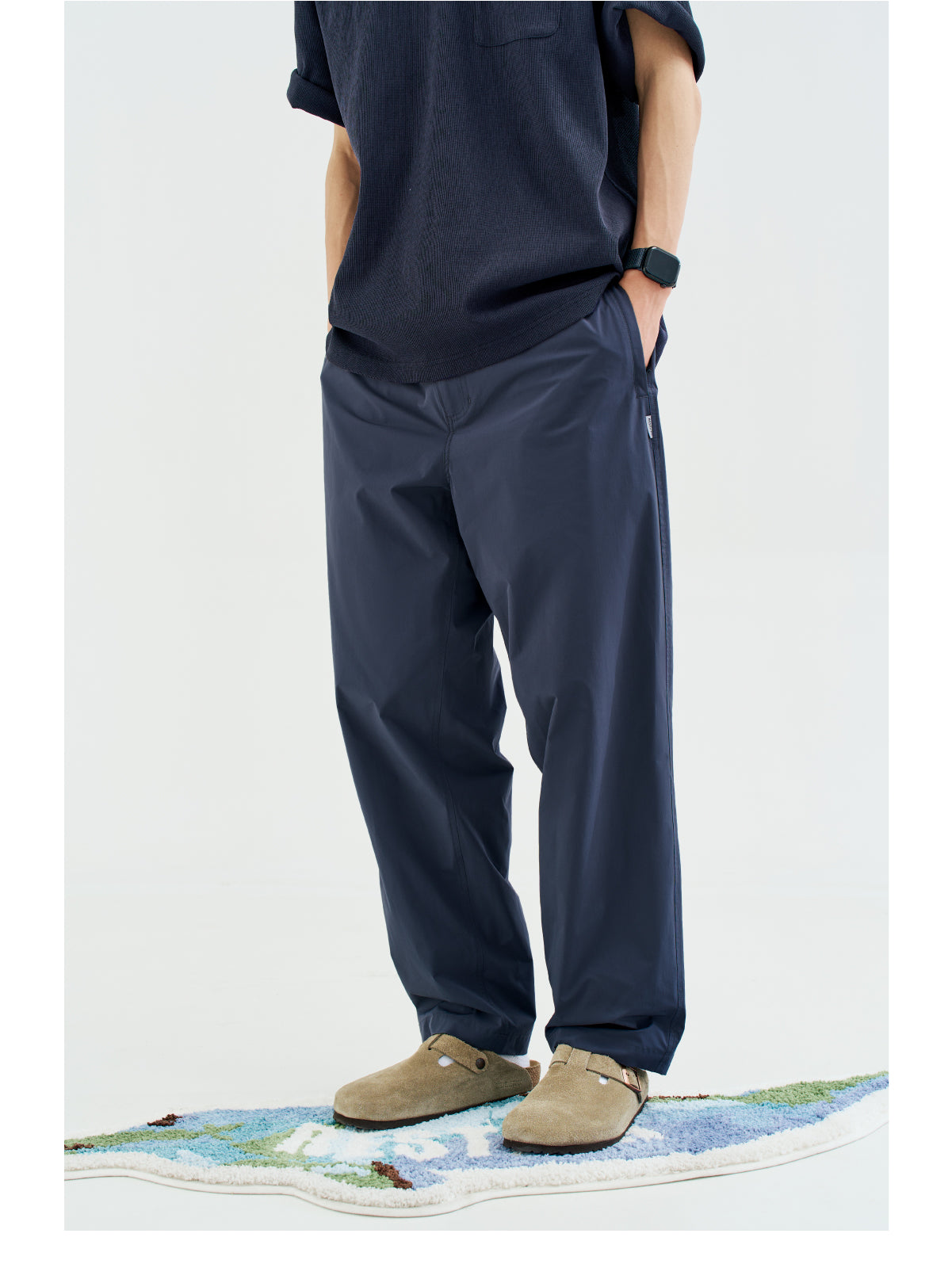 Micro-tapered stretch chino pants N5243