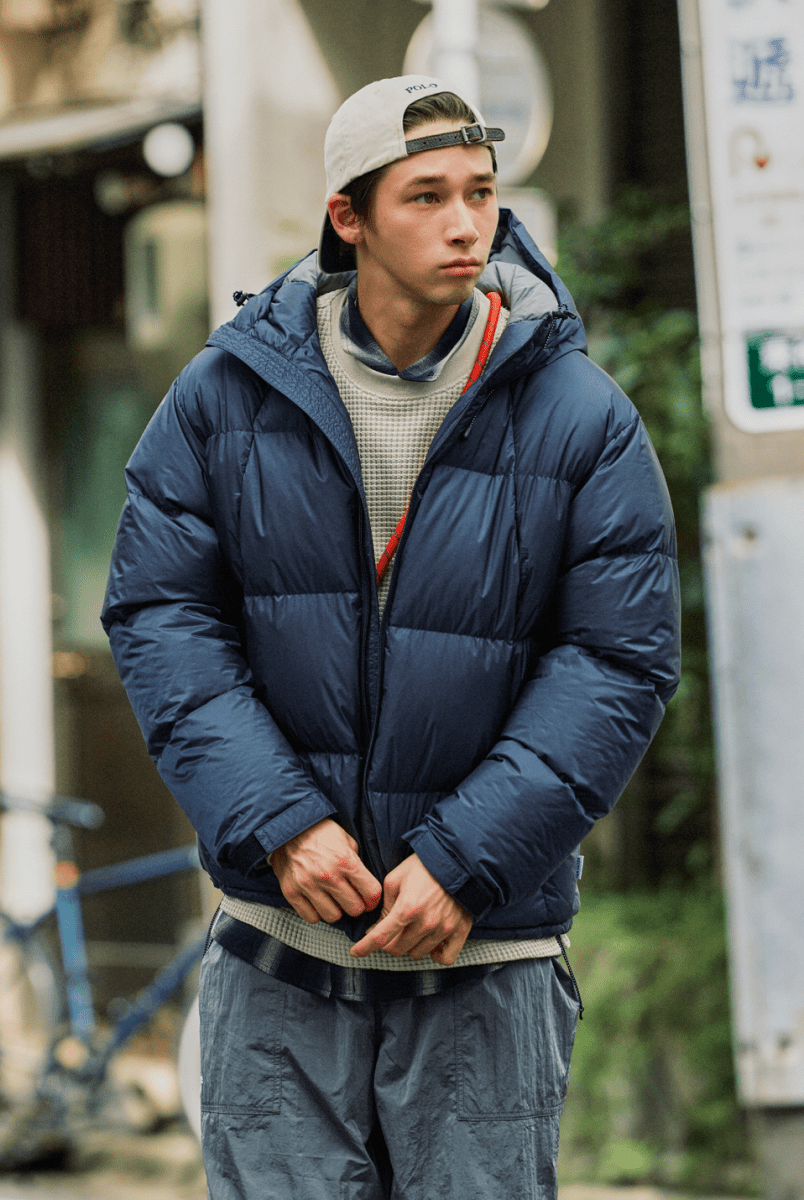 【650FP+】機能性撥水 detachable hood down jacket N4630 - NNine