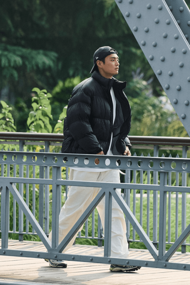 【650PF】機能性 stand collar down jacket N4483 - NNine