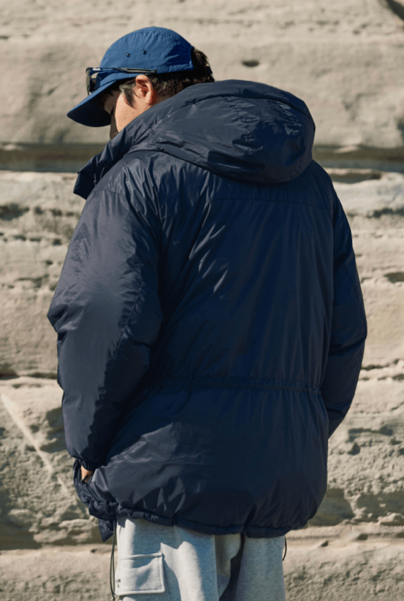 【700FP】機能性ダウン outdoor down jacket N4629 - NNine